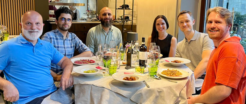 Barn2 team meal WCEU