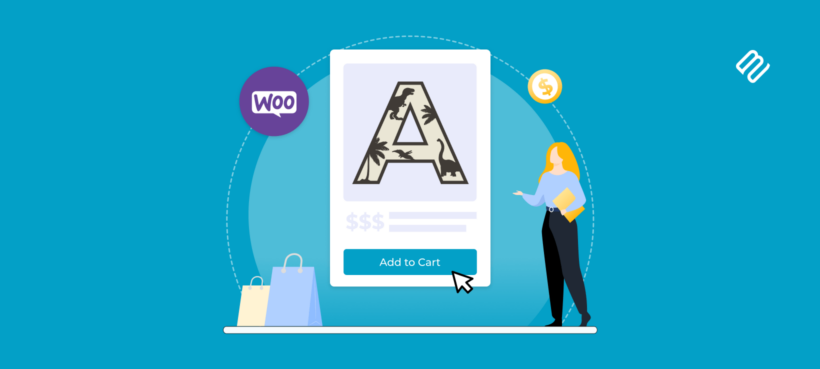 Sell individual craft letters in WooCommerce