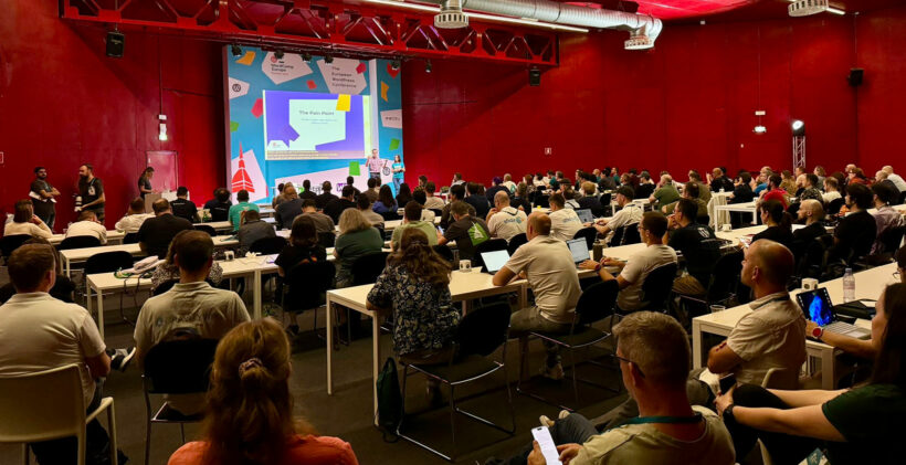 WCEU talk with audience