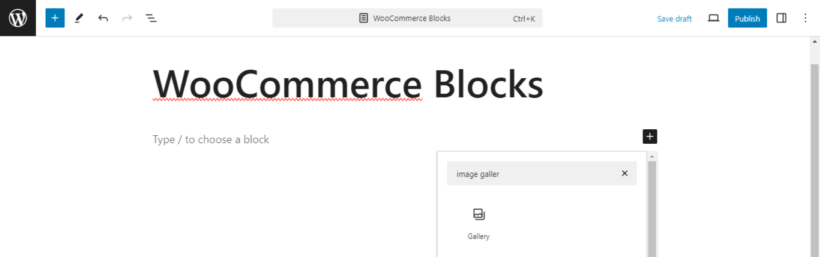 WooCommerce blocks 11