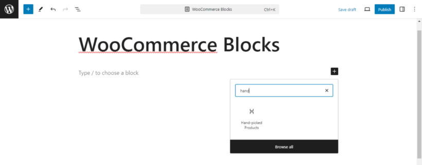 WooCommerce blocks 7