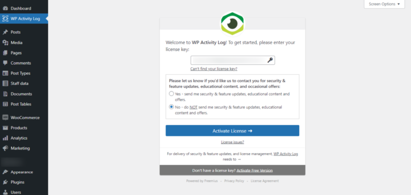 WP-Activity-Log-login