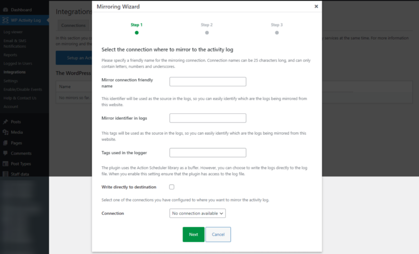 WP Activity Log review - Integrations 4