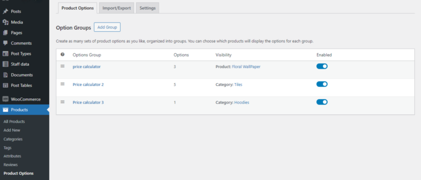 woocommerce product price by formula - 1