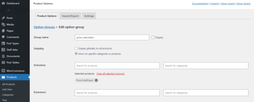 woocommerce product price by formula - 2
