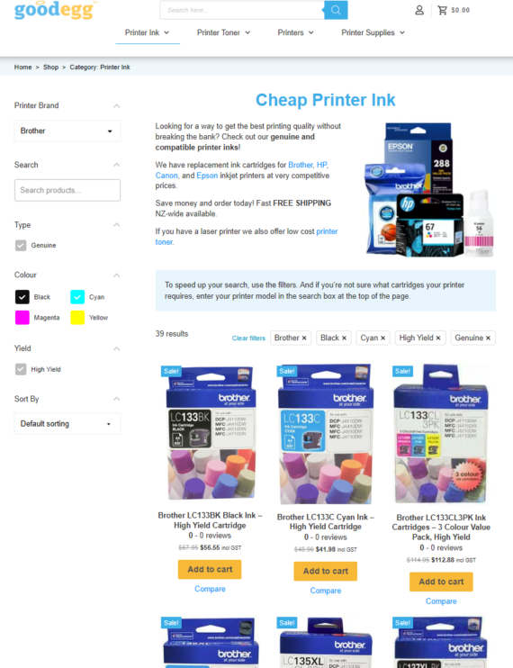 goodegg with WooCommerce Product Filters
