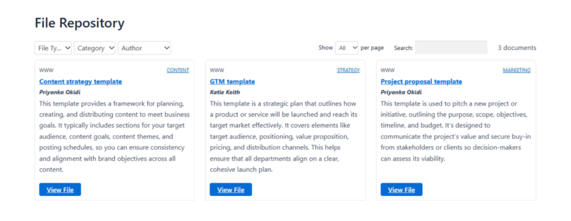 Embed Google Docs in WordPress Grid 1