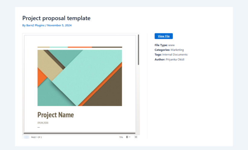 Embed Google Docs in WordPress embedded file