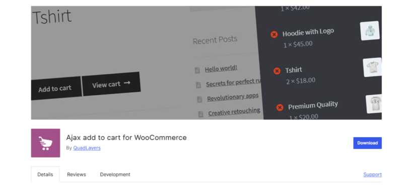WooCommerce AJAX add to cart 2