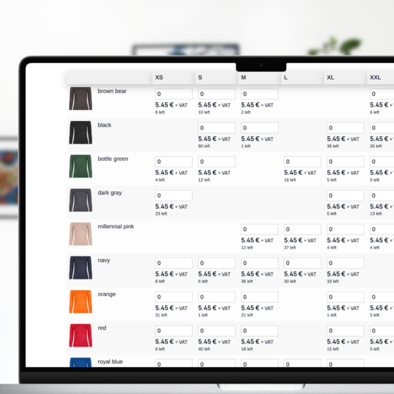 WooCommerce Bulk Variantions plugin on zoop