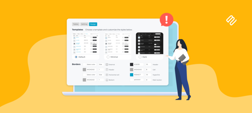 Posts Table Pro 3.3: New design templates, numeric sorting, & more