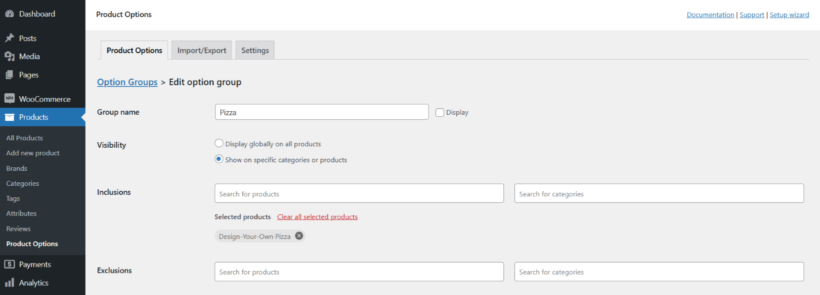 WooCommerce attribute pricing 1