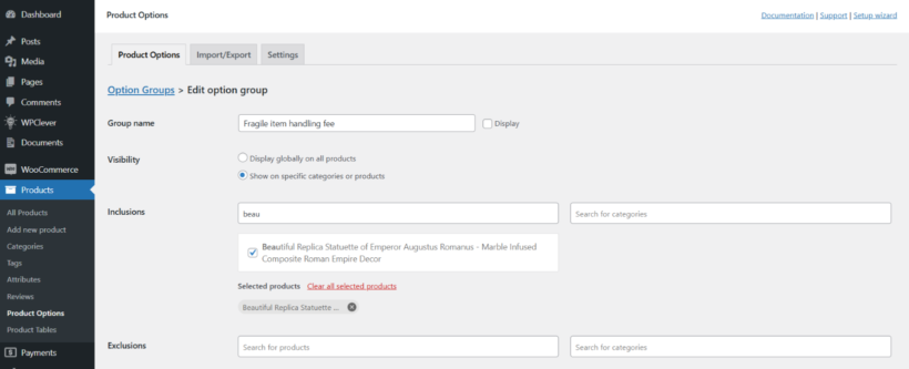 WooCommerce handling fee 3