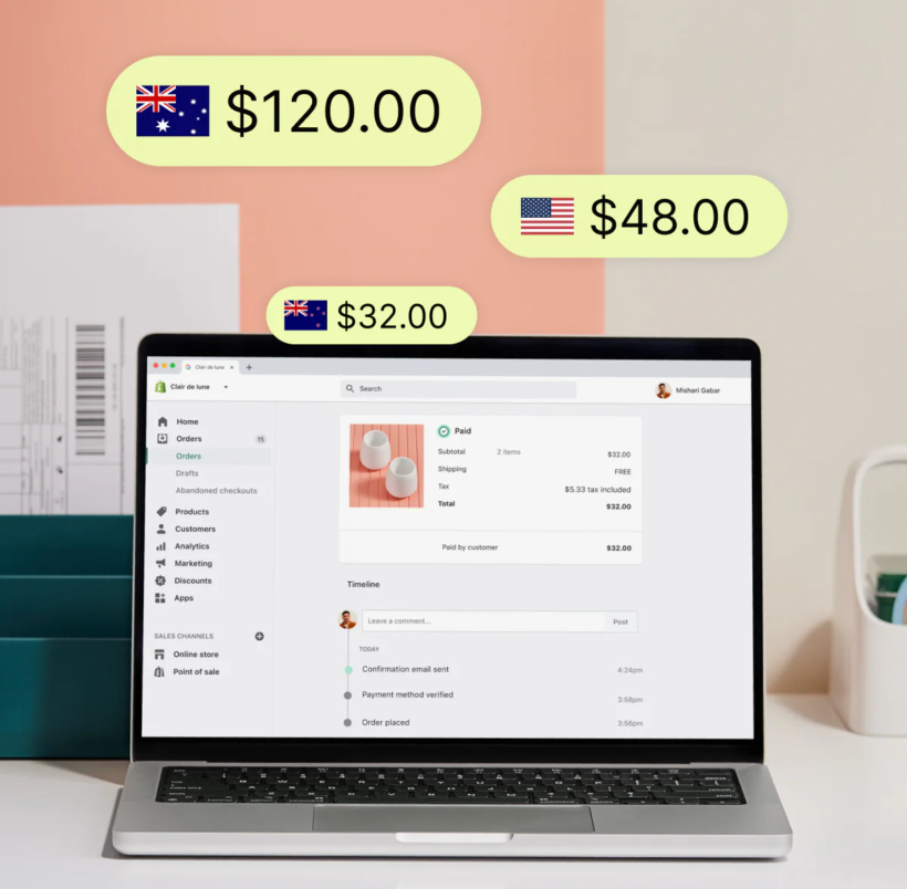 Shopify payments