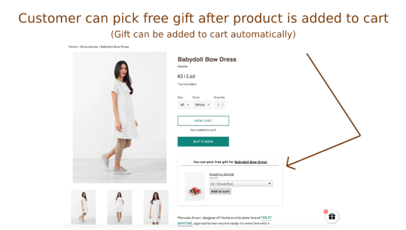 Sales Motivator – Free Gifts