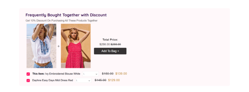 cross selling examples -Wiser