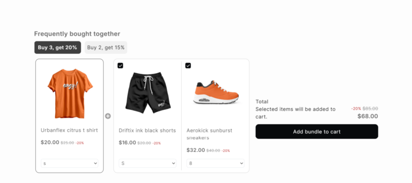 best bundle app for Shopify - Selleasy