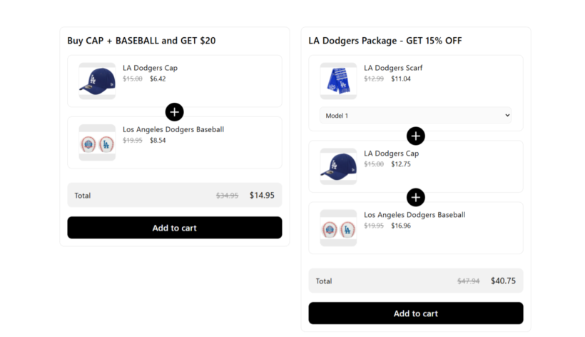 best bundle app for Shopify - Unlimited bundles