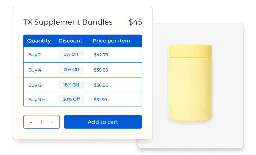 UNLIMITED BULK DISCOUNTS