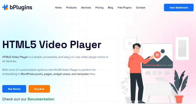 HTML5 Video Player plugin
