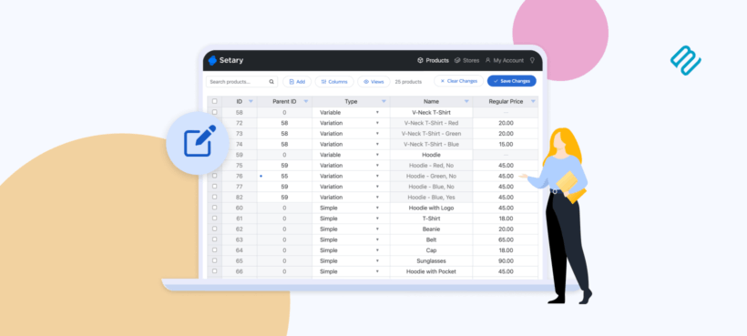Mass update WooCommerce product descriptions and metadata