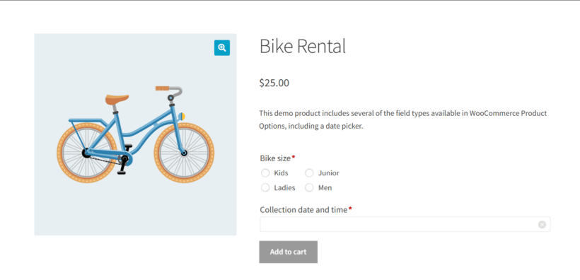 WooCommerce bookable products