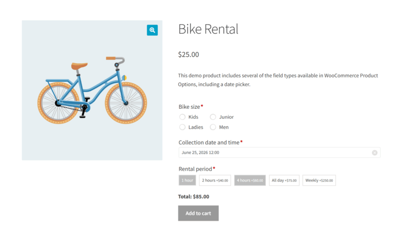 WooCommerce bookable products - conditional logic 2