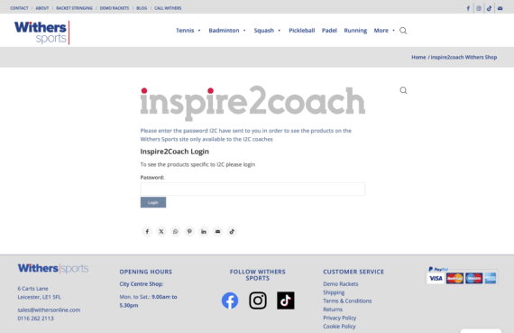 Login page using WooCommerce Protected categories plugin from Barn2