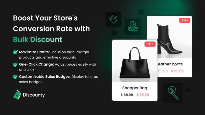 Discounty- Bulk Discount Sales Shopify App