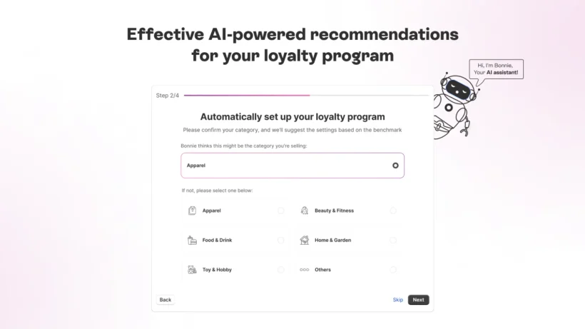 Shopify upselling loyalty app