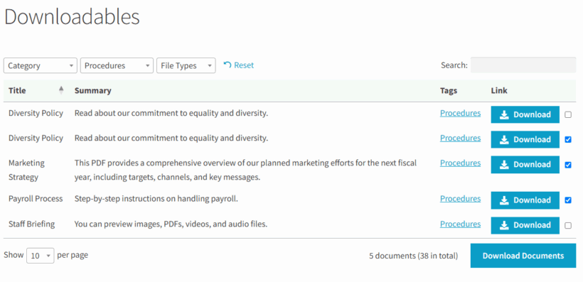 Download PDF WordPress plugin