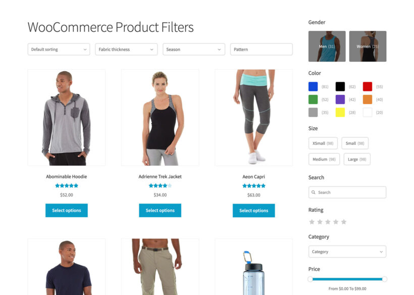 Best WooCommerce Product Filters plugin