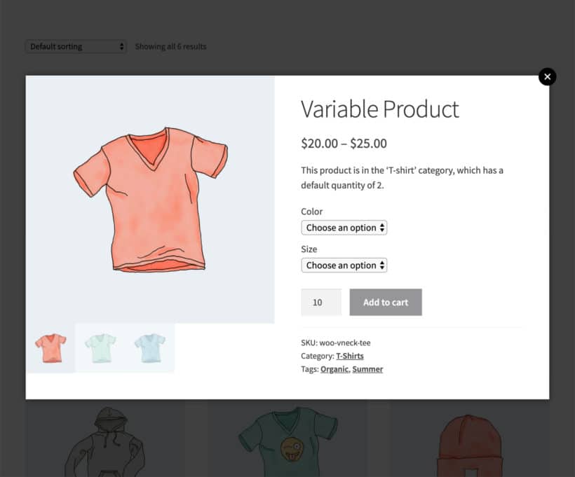 WooCommerce lightbox plugin for ecommerce