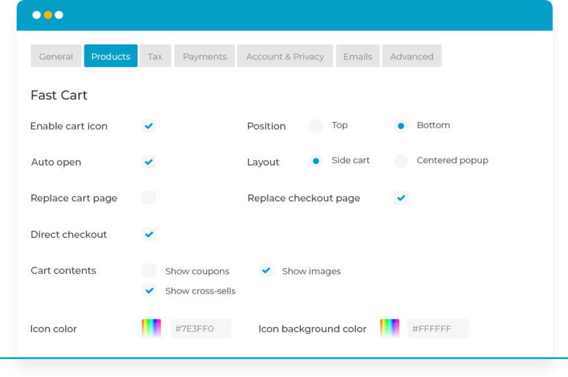 WooCommerce Fast Cart - Quick plug & play setup