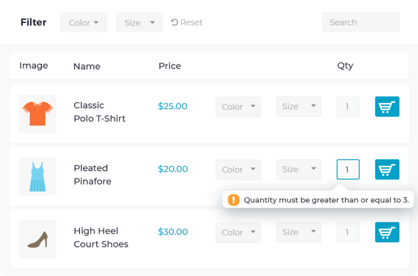 WooCommerce quantity plugin on shop page