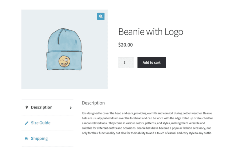 WooCommerce tab manager plugin WordPress